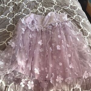 Floral Lavender alterd state dress